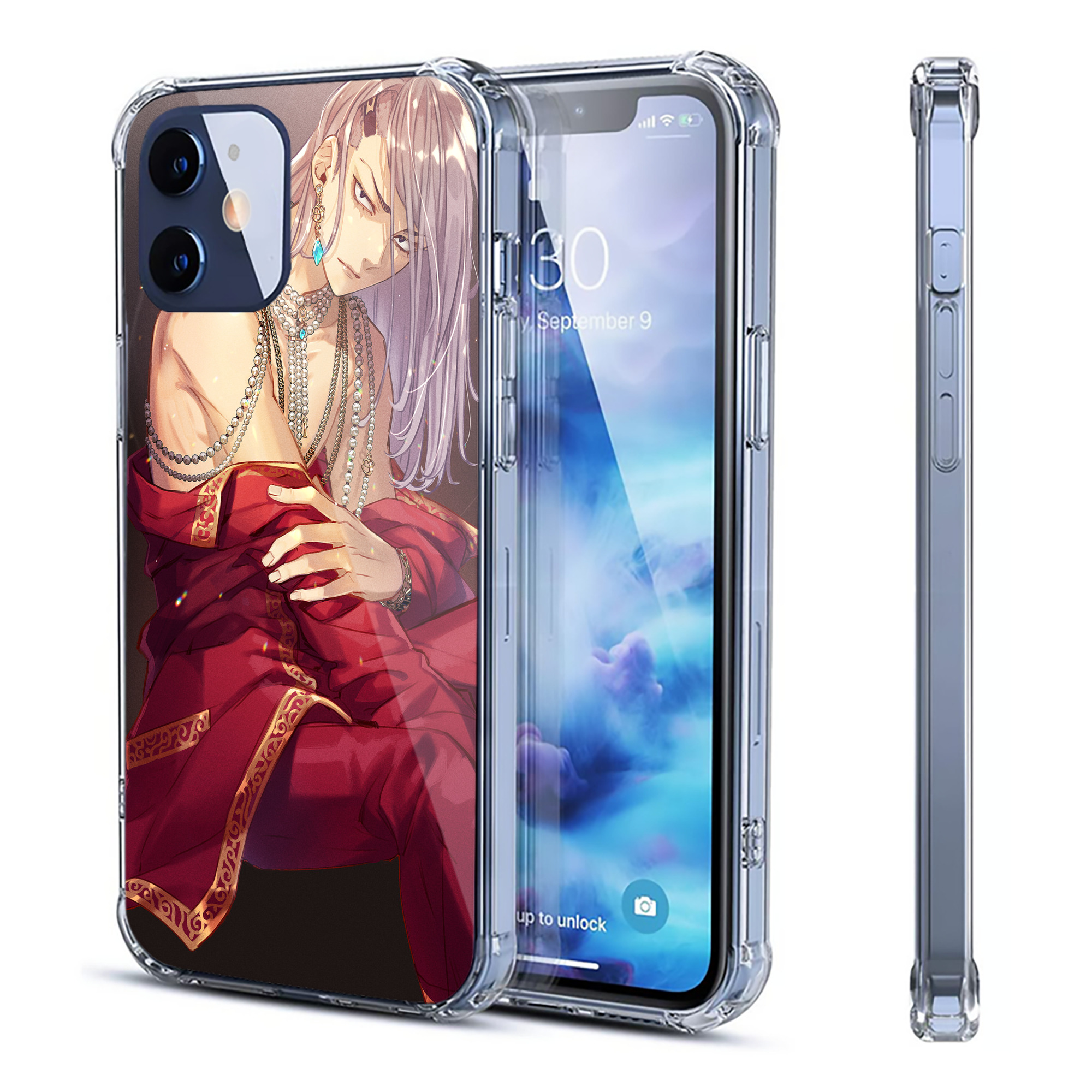 （画像用） 東京リベンジャーズ Tokyo Revengers 【iPhone 12シリーズ対応】透明スマホケース（クリアソフトケース）
